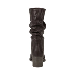 Bota Feminina Casual Cano Médio Com Salto Bloco Mississipi