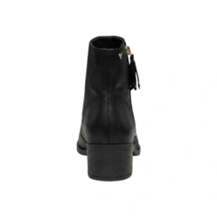 Bota Feminina Casual Cano Curto E Salto Bloco Mississipi