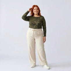 Blusa Feminina Manga Longa Plus Size Secret Glam