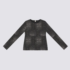 Blusa Feminina Estampada Manga Longa Rovitex