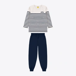 Conjunto Moletom Infantil Menino Inverno Manga Longa 2 Peças Rovitex