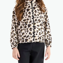 Conjunto Infantil Menina Animal Print Oncinha Manga Longa Rovitex