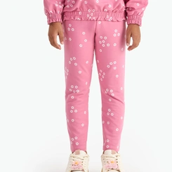 Conjunto Infantil Menina Manga Longa Florido Rovitex