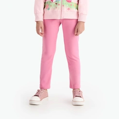 Conjunto Infantil Menina Moletom Aberto Com Capuz E Legging Rovitex