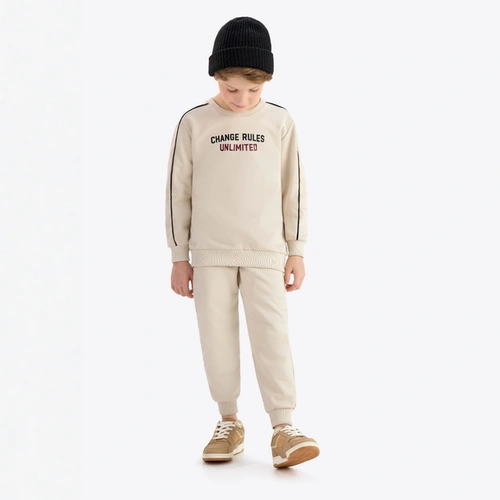 Conjunto Juvenil Menino Moletom Manga Longa Rovitex