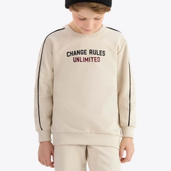 Conjunto Juvenil Menino Moletom Manga Longa Rovitex