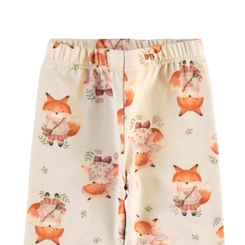 Calça Legging Infantil Menina Estampada Raposa Rovitex