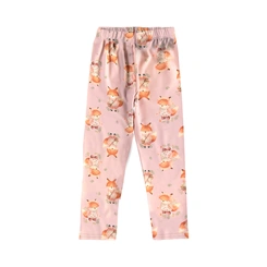 Calça Legging Infantil Menina Estampada Raposa Rovitex