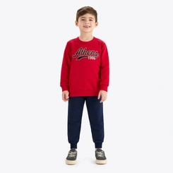 Conjunto Juvenil Menino Moletom Manga longa Athens Rovitex
