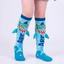 Meia Divertida Maluca 3D Infantil Cano Alto Personagens