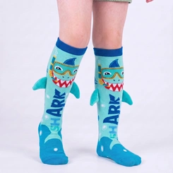 Meia Divertida Maluca 3D Infantil Cano Alto Personagens