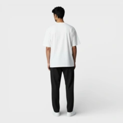 Calça Masculina Básica Em Moletom Plus Size Marô