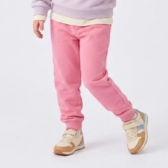 Calça Moletom Menina Infantil Com Punho Upalôo