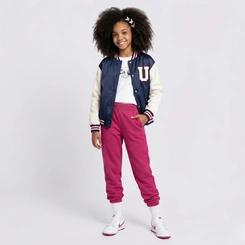 Calça Moletom Juvenil Feminina Com Punho Upalôo
