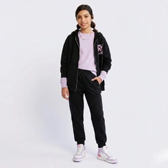 Calça Moletom Juvenil Feminina Com Punho Upalôo