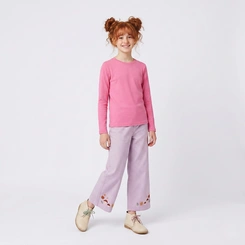 Blusa Juvenil Feminina Manga Longa Básica Lisa Upalôo