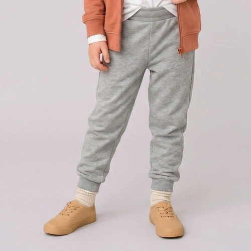 Calça Infantil Menino Lisa Em Moletom Upalôo