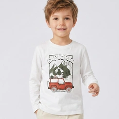Camiseta Infantil Menino Manga Longa Explorer Upalôo
