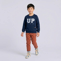 Blusa Infantil Menino Moletom Manga Longa Up Upalôo