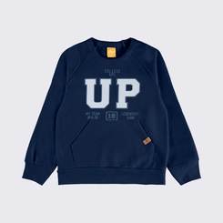 Blusa Infantil Menino Moletom Manga Longa Up Upalôo