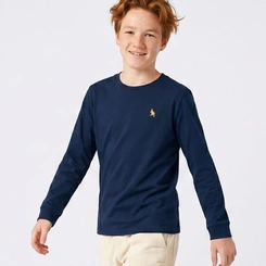 Camiseta Juvenil Menino Lisa Manga Longa Upalôo