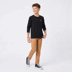 Camiseta Juvenil Menino Lisa Manga Longa Upalôo