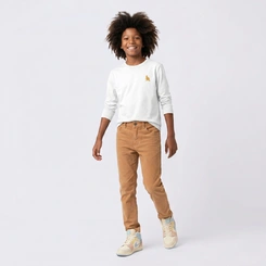 Camiseta Juvenil Menino Lisa Manga Longa Upalôo