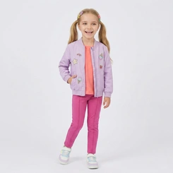 Calça Legging Infantil Menina Lisa Upalôo