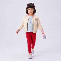 Calça Legging Infantil Menina Lisa Upalôo