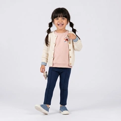 Calça Legging Infantil Menina Lisa Upalôo
