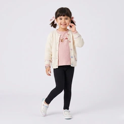 Calça Legging Infantil Menina Em Algodão Upalôo