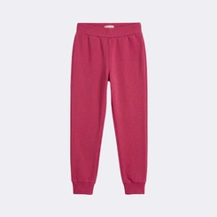 Calça Moletom Bebê Menina Com Punho Upalôo