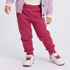Calça Moletom Bebê Menina Com Punho Upalôo