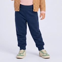 Calça Moletom Bebê Menina Com Punho Upalôo