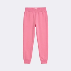 Calça Moletom Bebê Menina Com Punho Upalôo