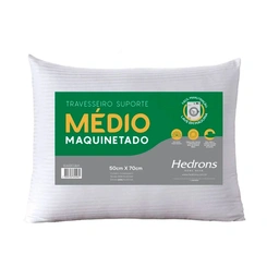 Travesseiro Maquinetado Suporte Médio Hedrons