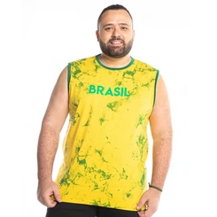 Regata do Brasil Masculina Plus Full Print
