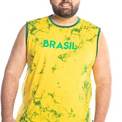 Regata do Brasil Masculina Plus Full Print