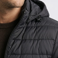 Jaqueta Masculina Puffer Com Capuz