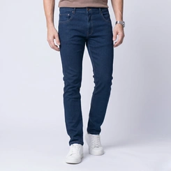 Calça Jeans Masculina Skinny Slim Azul Prs