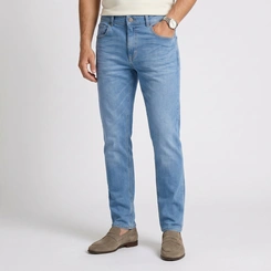 Calça Jeans Masculina Skinny Azul Claro Prs