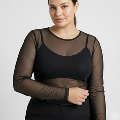 Camisete Feminina Segunda Pele Manga Longa Fio 40
