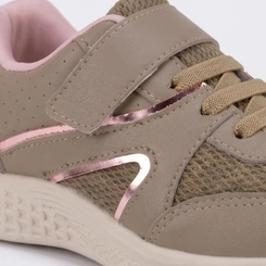 Tênis Infantil Menina Casual Com Velcro Jet Kids