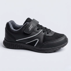 Tênis Infantil Menino Casual Com Velcro Jet Kids