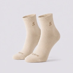 Kit Meia Cano Curto Feminina Esportiva 2 Pares