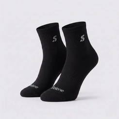Kit Meia Cano Curto Feminina Esportiva 2 Pares