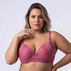 Sutiã Feminino Plus Luvi Bojo Renda