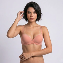 Sutiã Feminino Luvi com Aro e Bojo