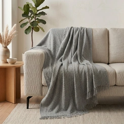 Manta Decorativa Buzios Sofá Peseira Hedrons 1,45m x 2,00m