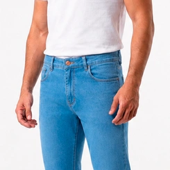 Calça Maculina P&A Jeans Básica Delave
